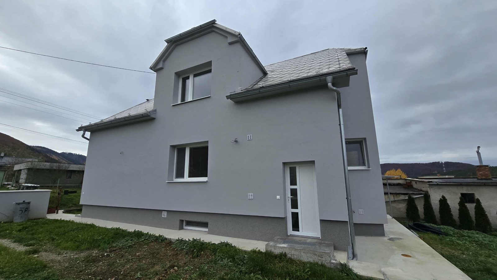 Zateplený rodinný dom, Turie